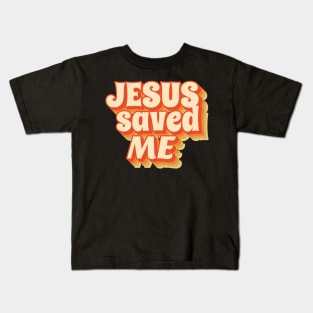 Jesus Saved Me Kids T-Shirt